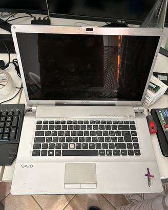 Pc portatile sony vaio non funzionante no batteria