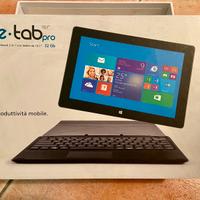 E.-tab pro 2 in 1 con tablet 10,1”