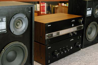 Impianto Stereo Philips anni '70