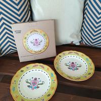 Piatti Bitossi Frutta Diametro 23,5 cm. Colore: ve