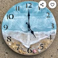 orologi a muro realizzati a mano, artigianali 