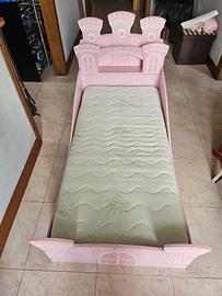 Letto Principessa Bambina Castello 160x75