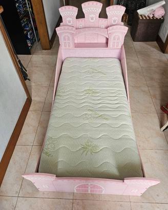Letto Principessa Bambina Castello 160x75