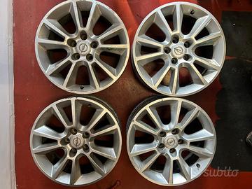 CERCHI IN LEGA OPEL ZAFIRA 2° 17 POLLICI