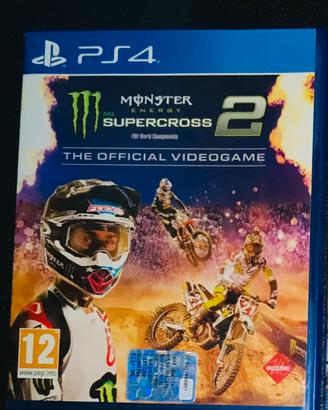 Monster Energy supercross 2 gioco ps4