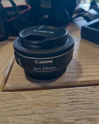 Obiettivo Canon EF-S 24mm f/2.8 STM Macro (Pancake