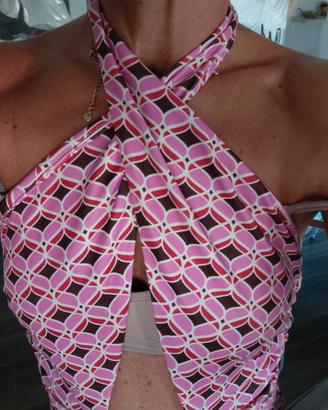 tuta  berska, xs, fantasia rosa 