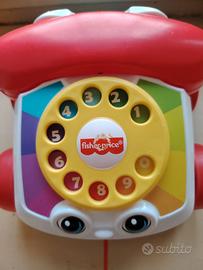 Fisher-Price- Telefono Parlante Trascinabile