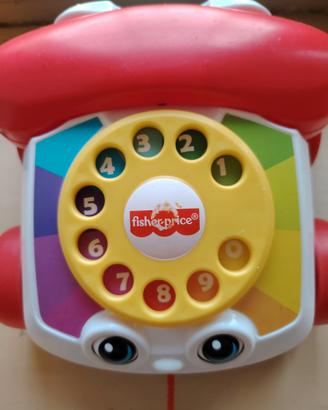 Fisher-Price- Telefono Parlante Trascinabile