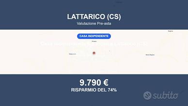 Immobile in asta di 162 m² a Lattarico