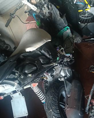 aerox 50cc swap runner 180cc