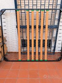 rete matrimoniale misto rete e doghe