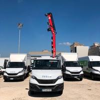 IVECO DAILY 35C16 cassone fisso con gru