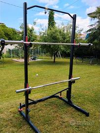 Rack palestra, homegym, Struttura bilancieri