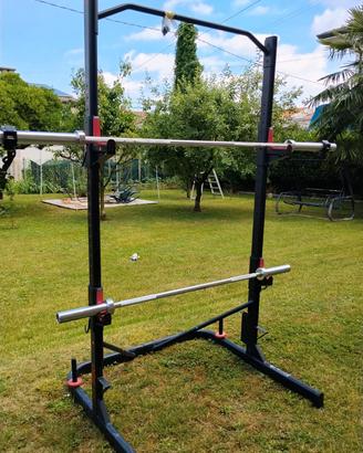 Rack palestra, homegym, Struttura bilancieri