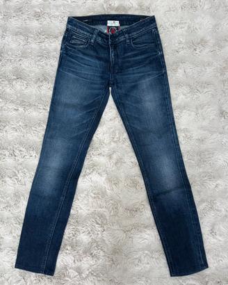 Jeans Cycle Nuovi Made in Italy Tg 25 Slim Blu