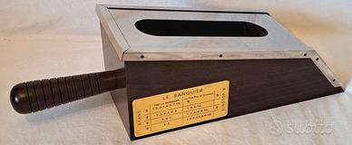 SABOT DISTRIBUTORE DI CARTE IN LEGNO e METALLO