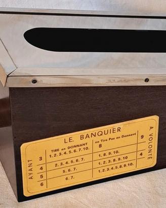 SABOT DISTRIBUTORE DI CARTE IN LEGNO e METALLO