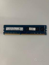 RAM DDR3 8GB SK Hynix 1600MHz PC3-12800U