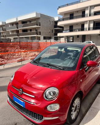 Fiat 500 rossa Lounge