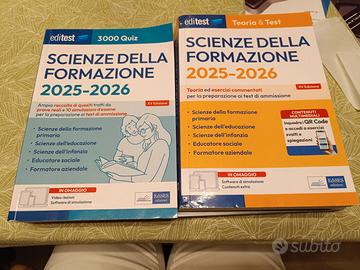 Manuali per test di ammissione a SFP