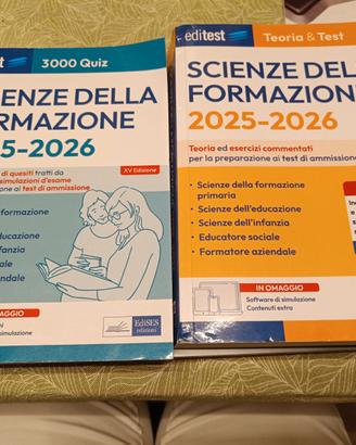 Manuali per test di ammissione a SFP