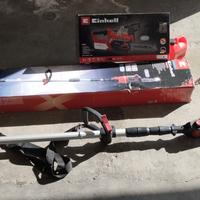Motosega con batteria+ motosega allungabile