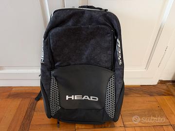 Zaino tennis Head Speed nero, porta racchette