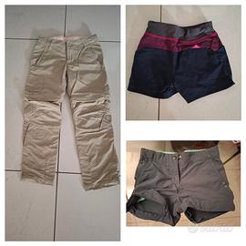 3 paia pantaloncini montagna 6Anni