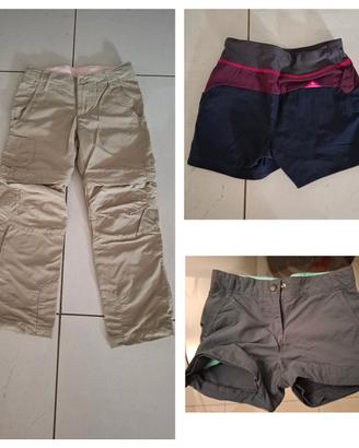 3 paia pantaloncini montagna 6Anni