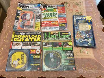 Lotto 5 riviste computer win magazine anni 2000