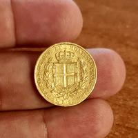 20 lire oro 1831 Genova FERT Carlo Alberto 