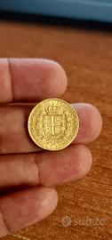 20 lire oro 1831 Genova FERT Carlo Alberto 