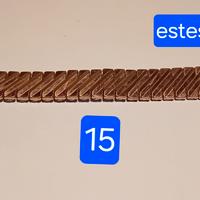 vintage cinturino orologio espandibile lacc. oro