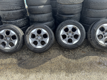 Cerchi in lega 16 originali jeep più pneumatici