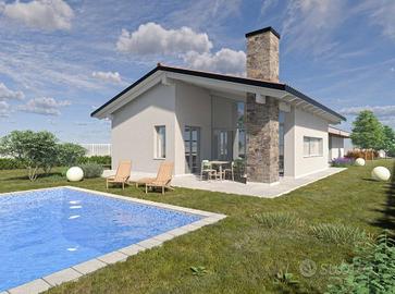 Villa di 210 m² con 4 locali e box auto doppio a O