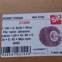 Spazzola trapano per effetto legno spazzolato