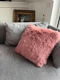 2 Cuscini Eco pelliccia 50x50 NUOVI
