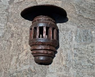 lampada in legno