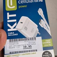 Caricatore con cavo per iphone 17/16/15