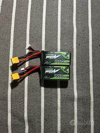 OVONIC Batteria Lipo 4s 100C 1550mAh 14.8V