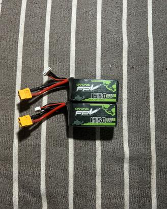OVONIC Batteria Lipo 4s 100C 1550mAh 14.8V