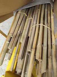 CANNE di BAMBU   NUOVE     Grosse  (4Mt)