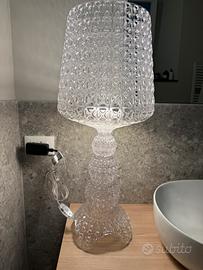 Lampada Kartell Mini Kabuki trasparente originale