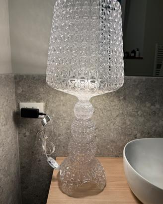 Lampada Kartell Mini Kabuki trasparente originale