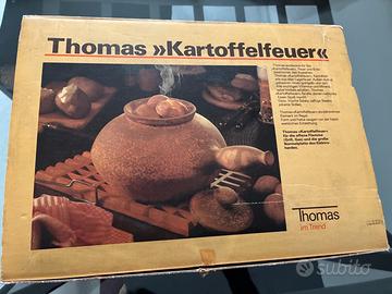 Pentola Patatiera Thomas in ceramica vintage