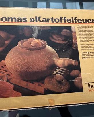 Pentola Patatiera Thomas in ceramica vintage