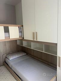 Cameretta 2 letti a ponte+ materassi