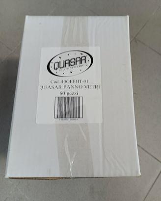 Lotto 60 Panni Vetri Quasar Super Microfibra - Sca