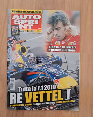 Autosprint 2010 VETTEL CAMPIONE DEL MONDO 1 VOLTA